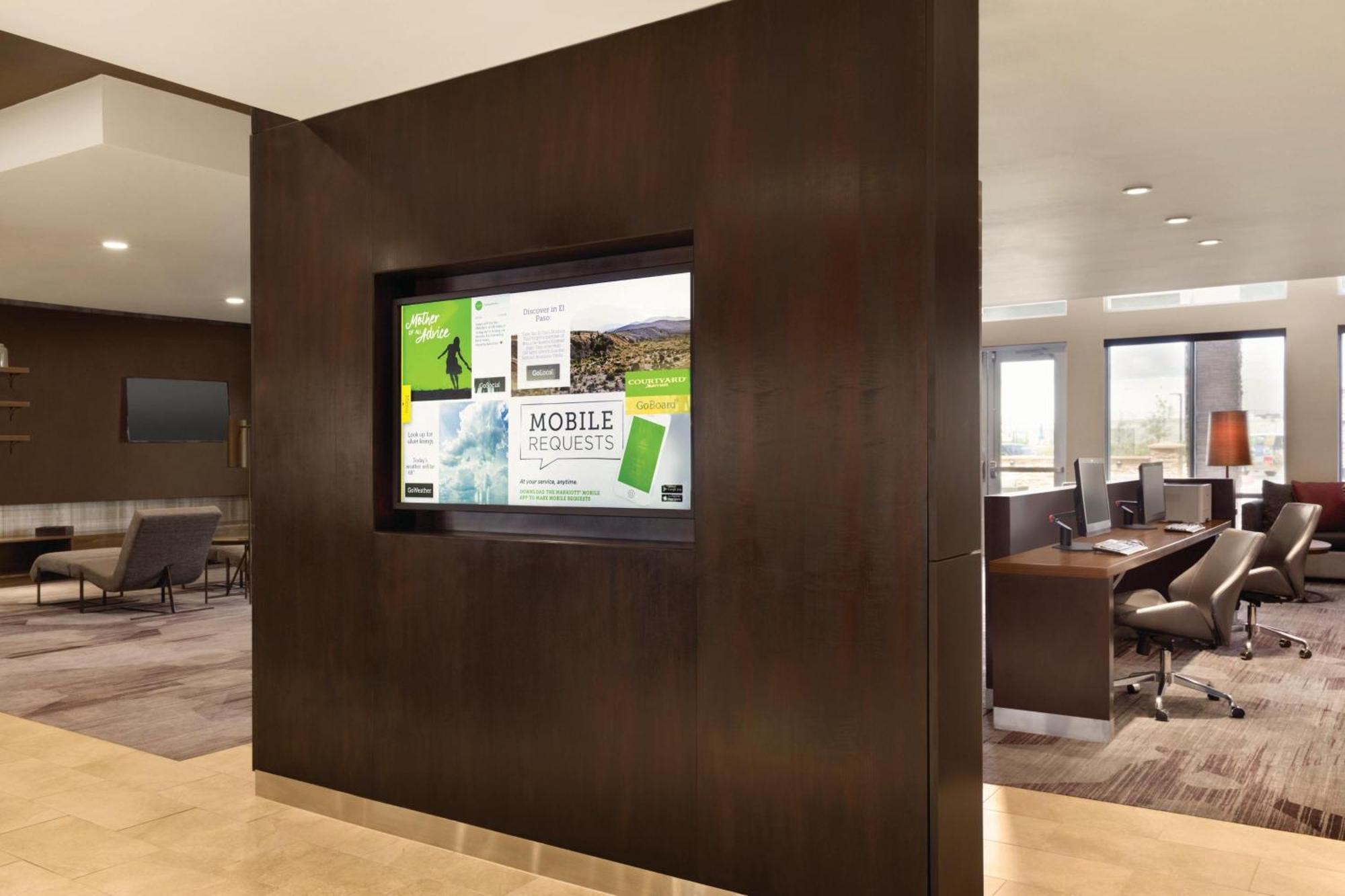 Courtyard By Marriott El Paso East/I-10 Otel Dış mekan fotoğraf